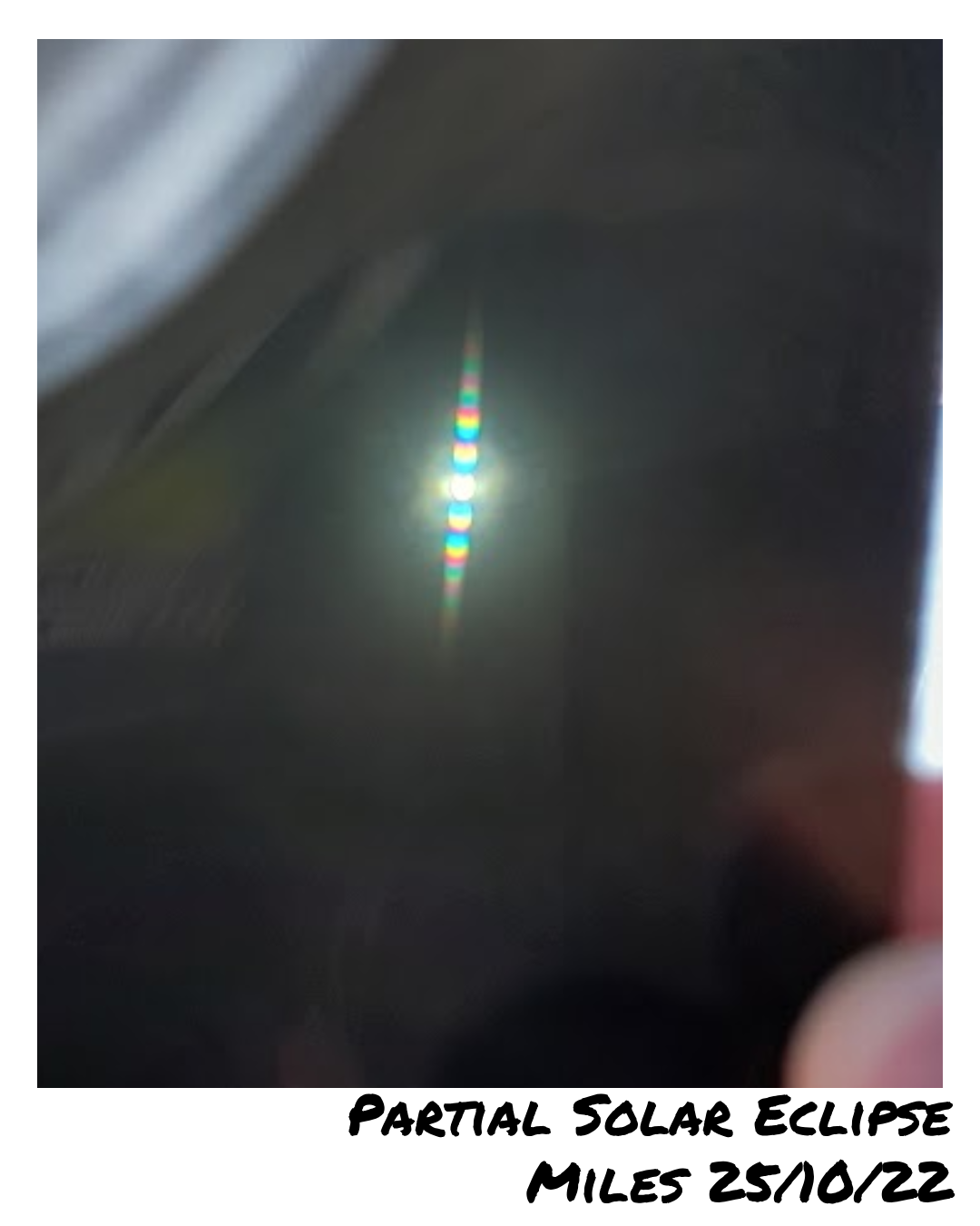 Partial Solar Eclipse 25/10/2022